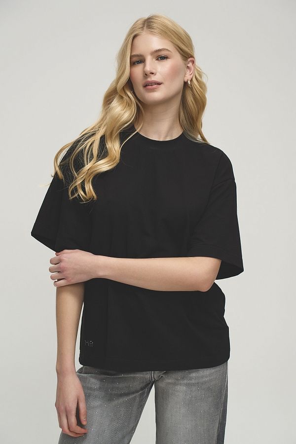 Koszulka z dżetami MBocharova czarna FB202411/2 #RU#  FB202411/2 № 1