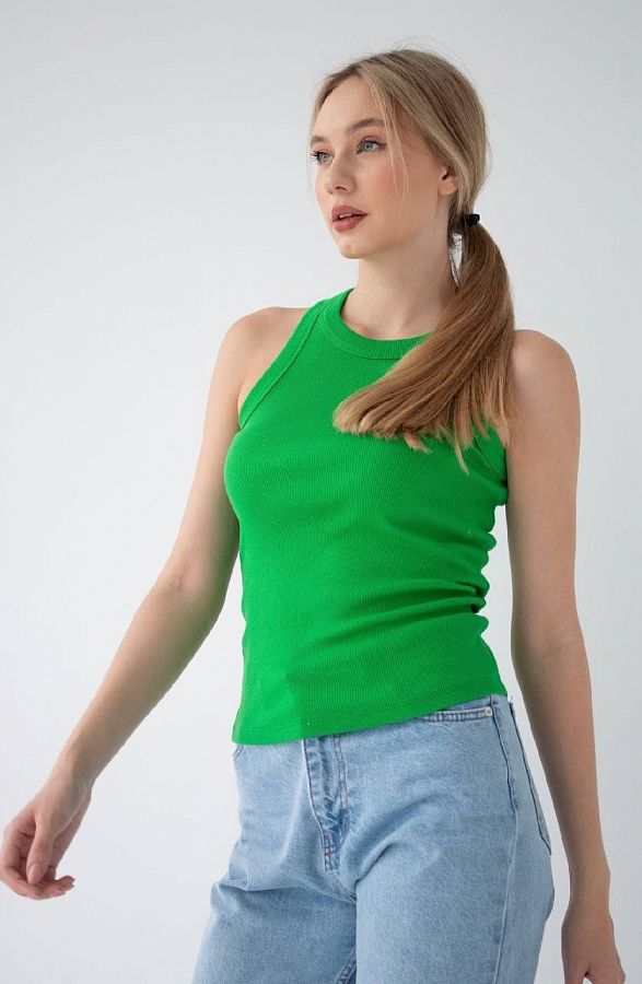 T-shirt zielony MA4113/10 #RU# Blizna na koszulce jest jasnozielona MA4113/10 № 3