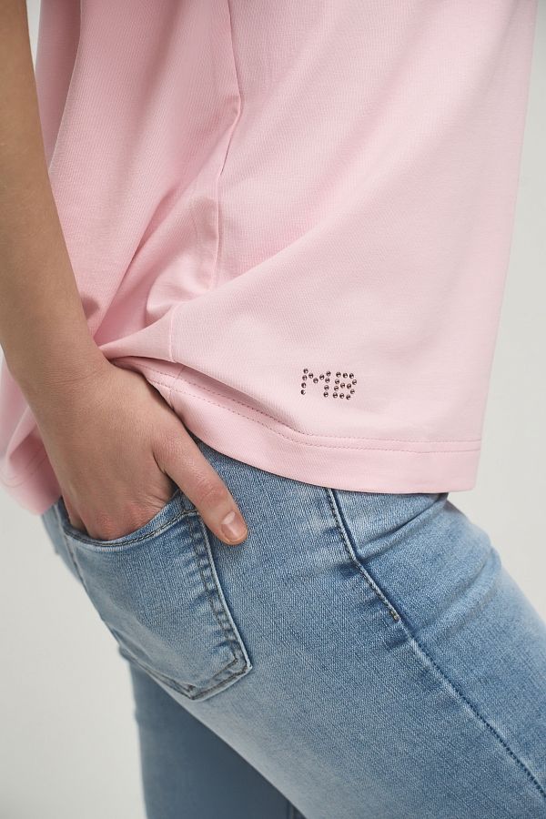 Koszulka z dżetami MBocharova różowa dzet17/05 #RU#  dzet17/05 № 3