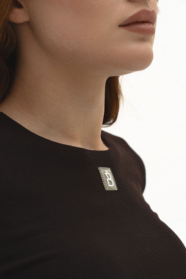 Longsleeve czekoladowy long15/12 № 3