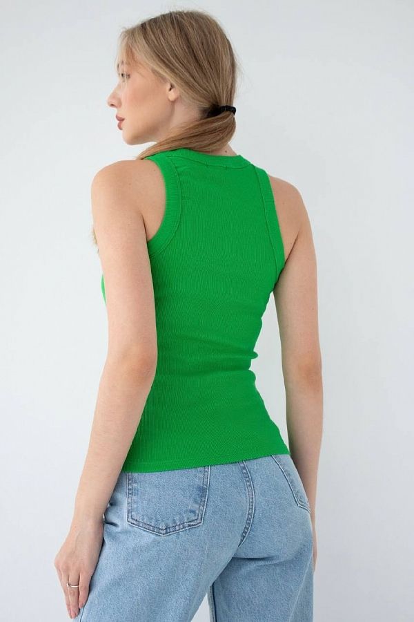 T-shirt zielony MA4113/10 #RU# Blizna na koszulce jest jasnozielona MA4113/10 № 2