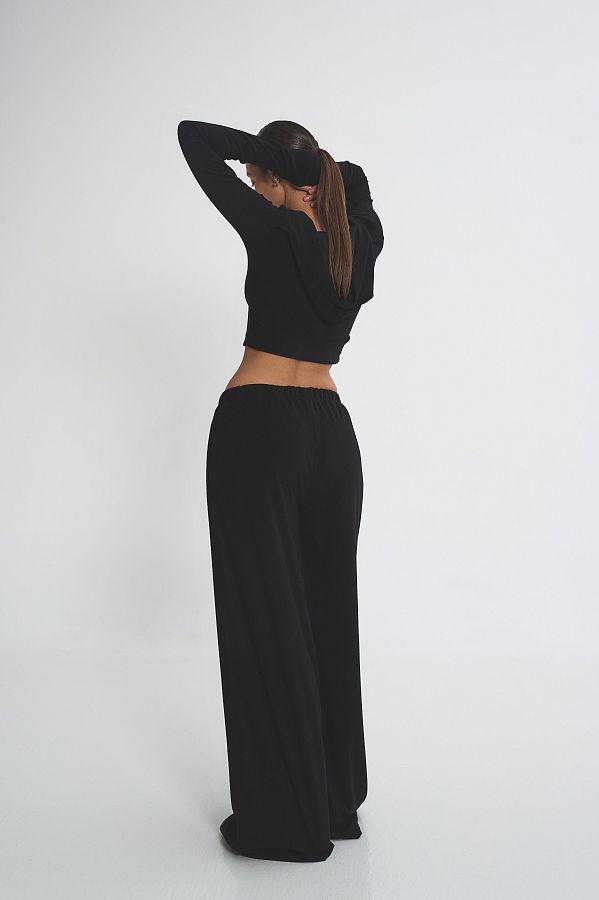 Kombinezon dopasowany z zamkiem czarny garn06/04 #RU#  garn06/04 № 3