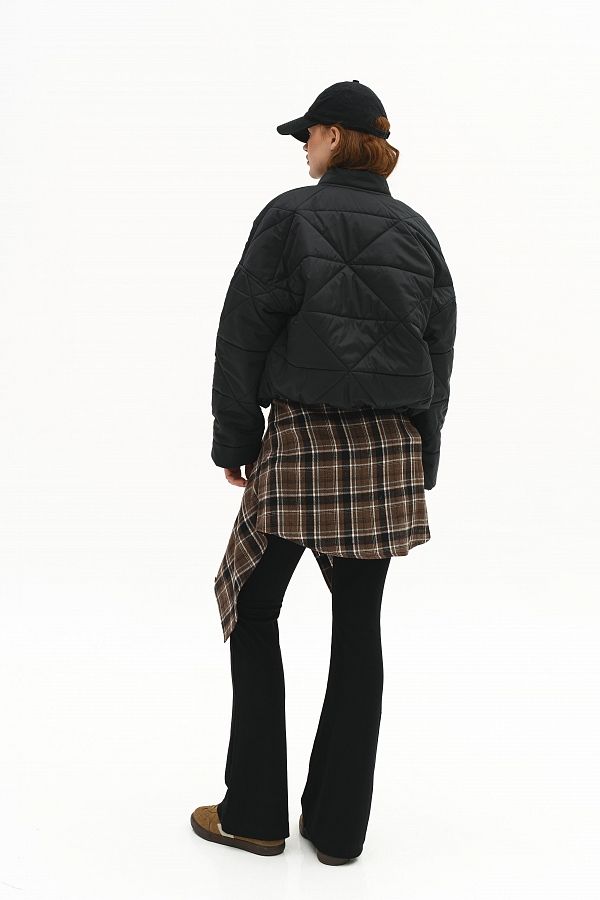 Kurtka pikowana czarna pikow15/10 № 3