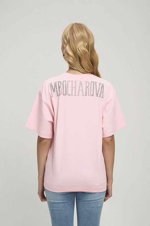 Koszulka z dżetami MBocharova różowa - №2