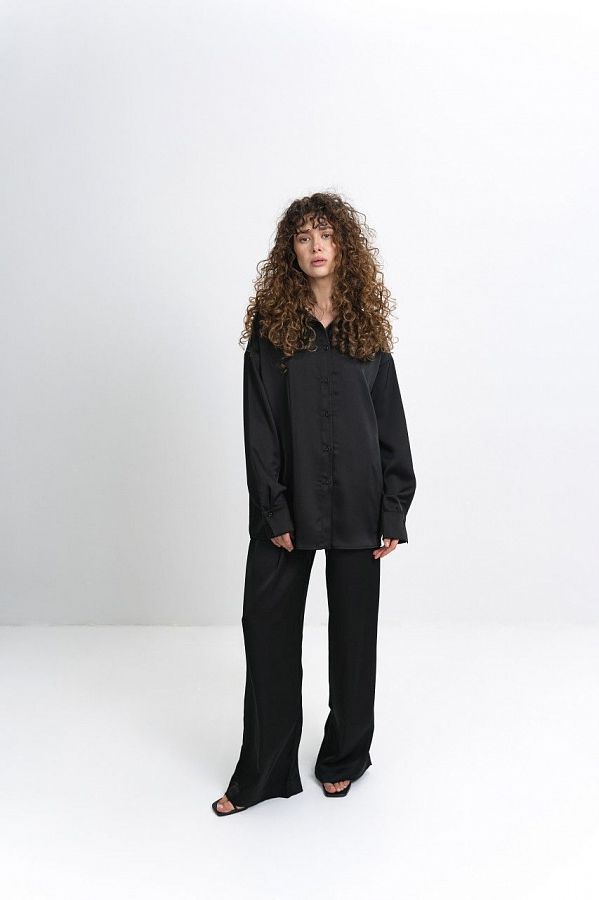 Jedwabny garnitur czarny jedw14/3 #RU#  jedw14/3 № 3