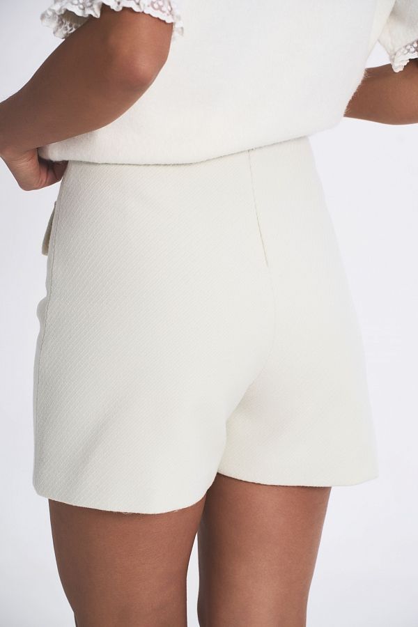 Spodenki wełniane w prążki białe spodenki28/03 #RU#  spodenki28/03 № 3