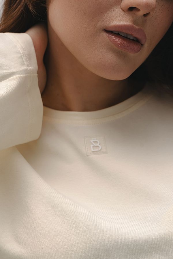 Lonsleeve żółty oversize long05/6 № 3