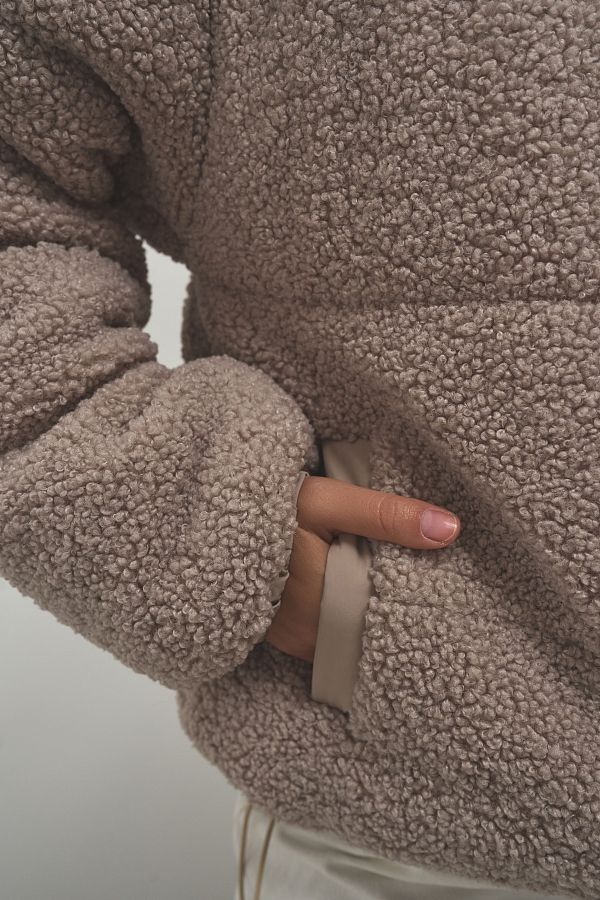  Kurtka Teddy cappuccino 10016-009 № 4
