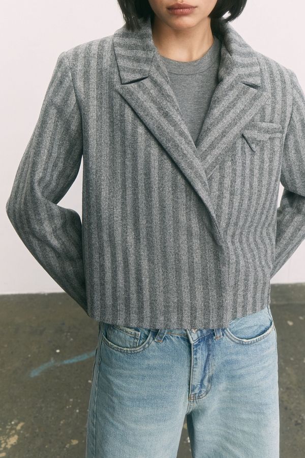 Marynarka na guzikach ciemnoszara МБПЛ1202/2 #RU#  МБПЛ1202/2 № 3