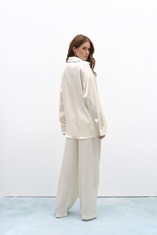 Jedwabny garnitur biały jedw07/3 #RU#  jedw07/3 № 4