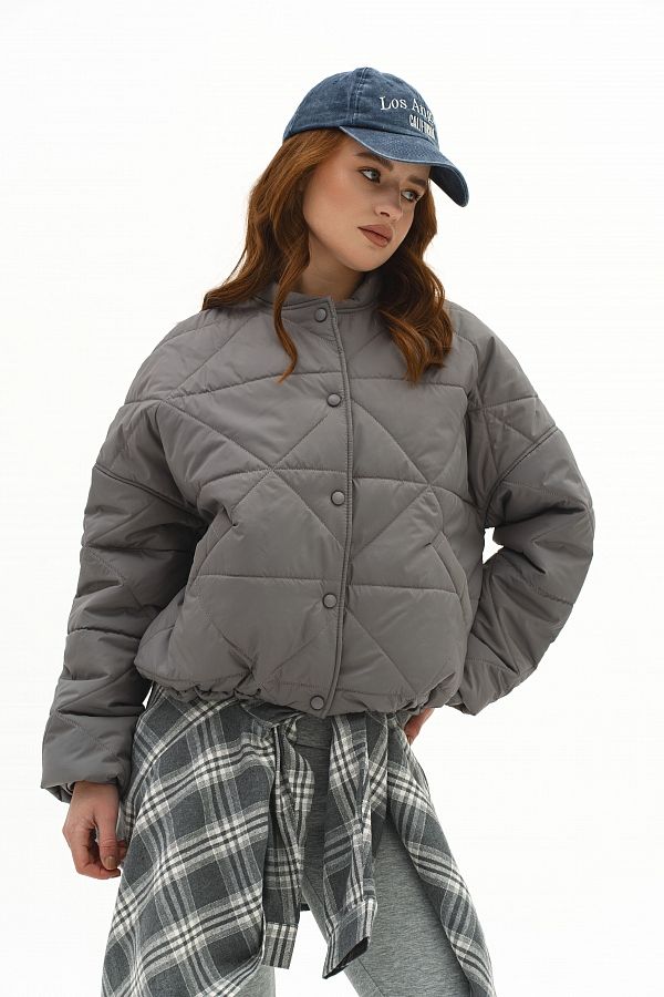 Kurtka pikowana grafitowa pikow15/13 № 4