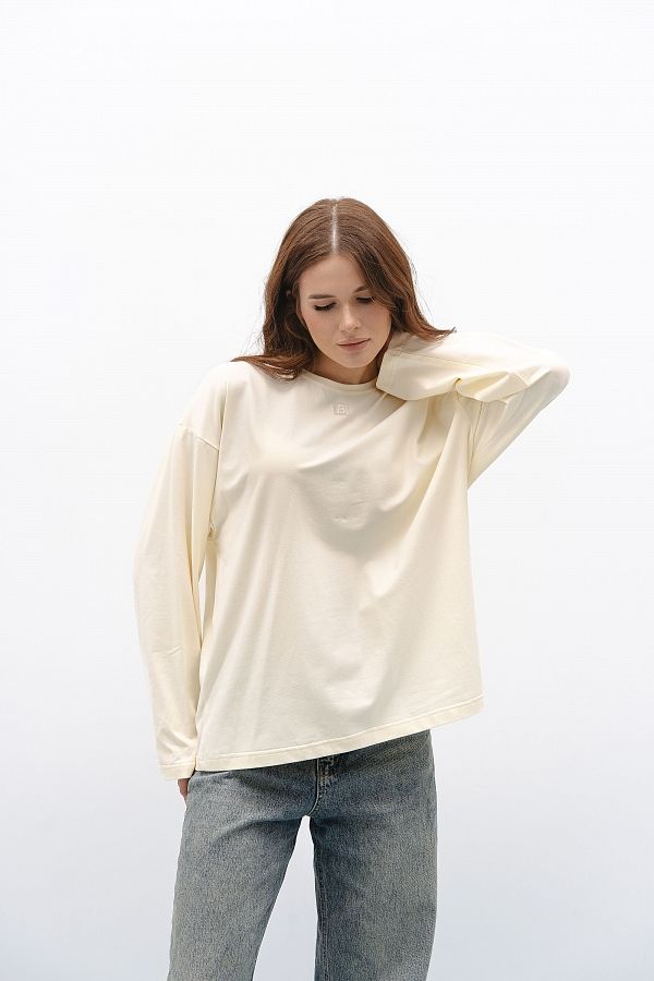 Lonsleeve żółty oversize long05/6 № 1