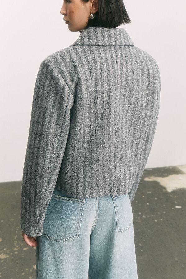 Marynarka na guzikach ciemnoszara МБПЛ1202/2 #RU#  МБПЛ1202/2 № 5