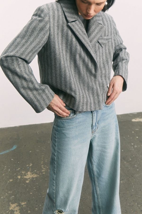 Marynarka na guzikach ciemnoszara МБПЛ1202/2 #RU#  МБПЛ1202/2 № 4